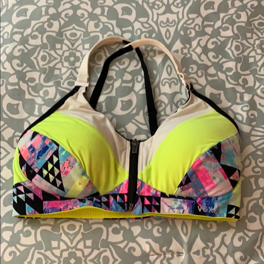 Zipper Sports Bra